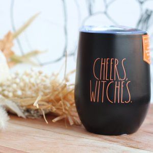 Rae Dunn CHEERS WITCHES insulated wine tum…